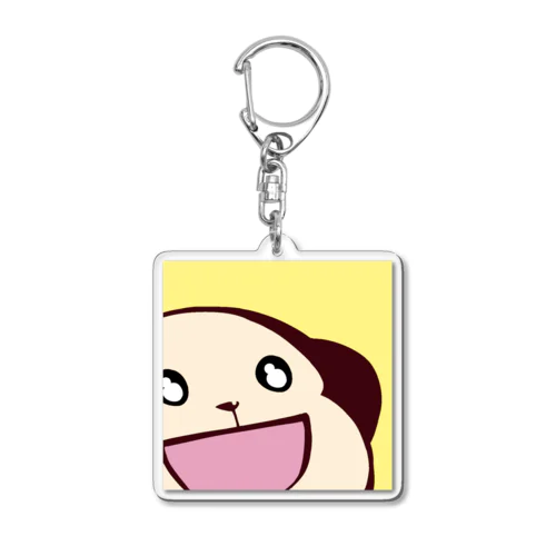 元気なお猿 Acrylic Key Chain