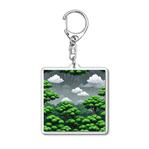 6月_梅雨 Acrylic Key Chain