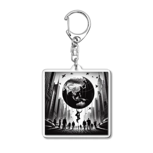 mob the world item Acrylic Key Chain