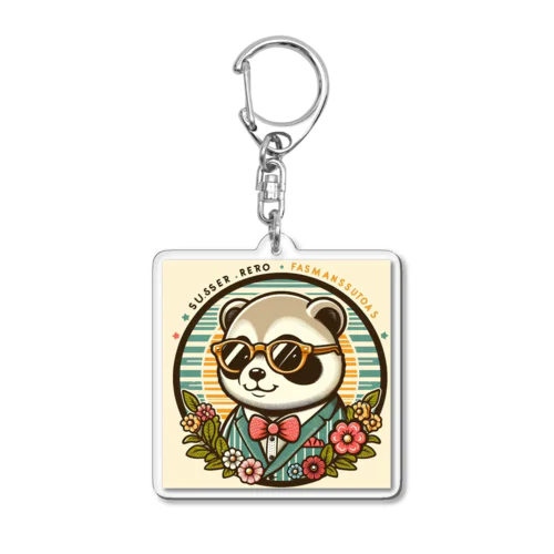 OSHARE RACCOON アクリルキーホルダー