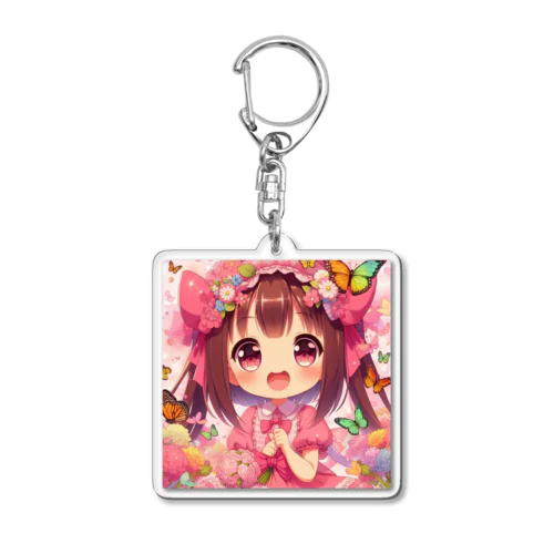 萌え萌えきゅんきゅん Acrylic Key Chain