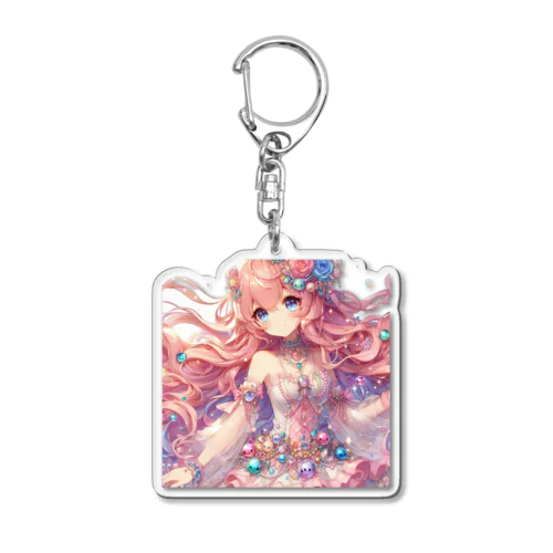 スライム娘「ジェム」 Acrylic Key Chain