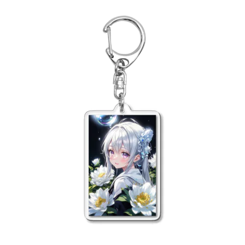 💎美しい彼女が振り返る💎 Acrylic Key Chain