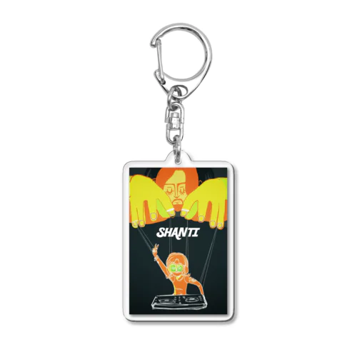 SHANTI Acrylic Key Chain