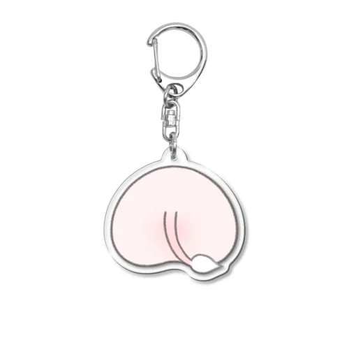 桃尻しらたまちゃん Acrylic Key Chain