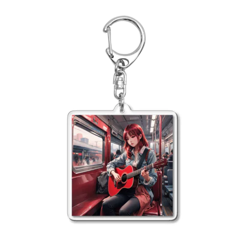 トレインメロディ Acrylic Key Chain