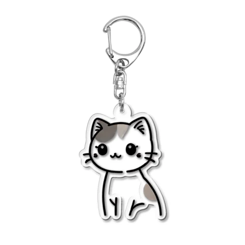 みけねこ Acrylic Key Chain