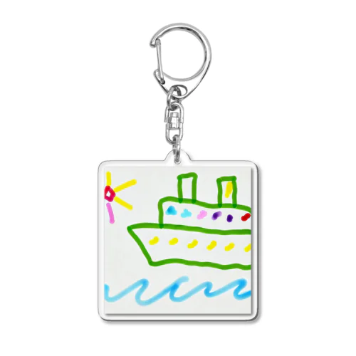 クルーズ船 Acrylic Key Chain