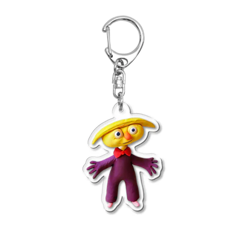 YABAINEN Mr.サーモン Acrylic Key Chain