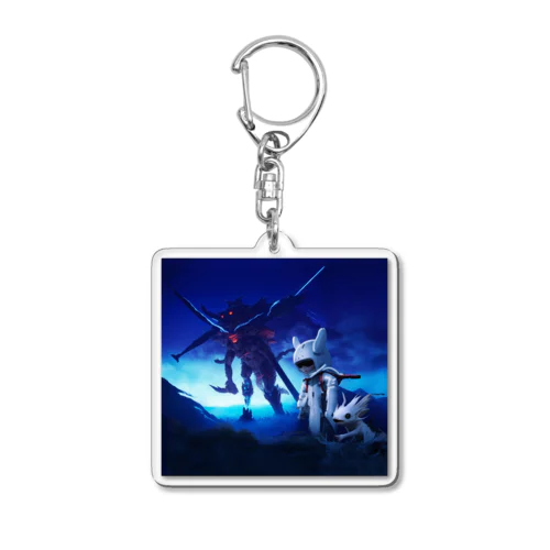 怪物を操縦する子供 Acrylic Key Chain