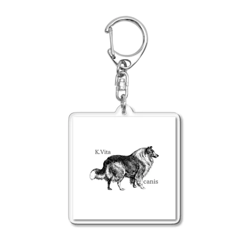 犬＝安産祈願 Acrylic Key Chain