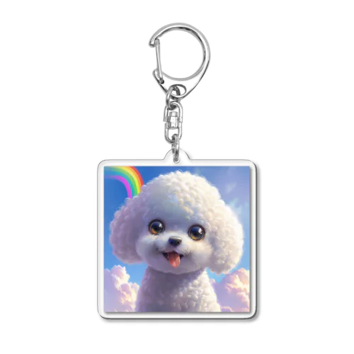 モフモフビションフリーゼグッズ Acrylic Key Chain