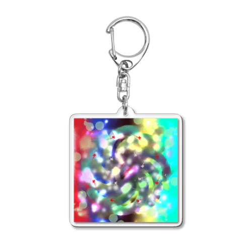 幽明に泳ぐ Acrylic Key Chain