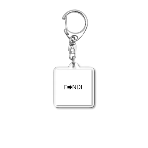 F➡︎NDI Acrylic Key Chain