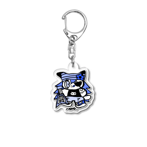 ROCK CAT Acrylic Key Chain