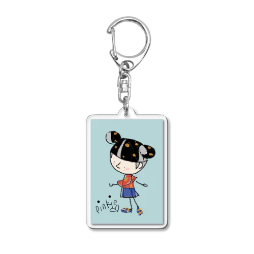 おしゃれなクティちゃん Acrylic Key Chain