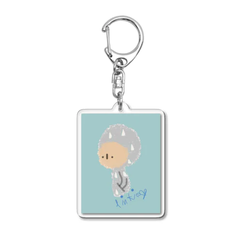 くもりのつーゆんちゃん Acrylic Key Chain