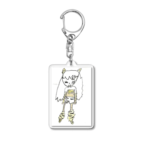 100万ボルト鬼少女 Acrylic Key Chain