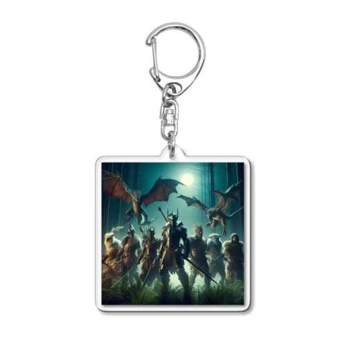 ファンタジー風のグッズです Acrylic Key Chain