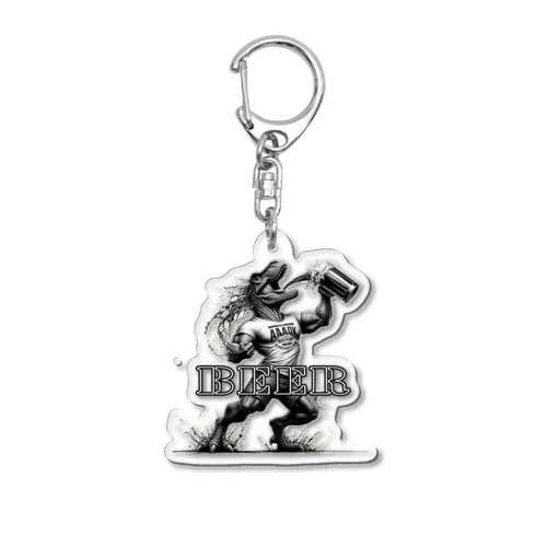 BEER　ZAURUS Acrylic Key Chain