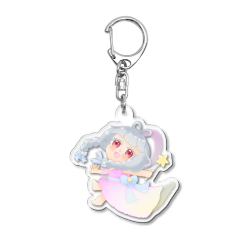 七夕祭りフェイルちゃん Acrylic Key Chain