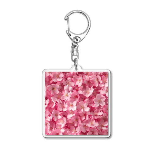 ピンクの花　桜　綺麗 Acrylic Key Chain