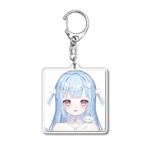 妄堕めぽ-バストアップグッズ Acrylic Key Chain