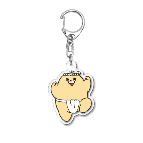 わっしょいもっふるくん Acrylic Key Chain