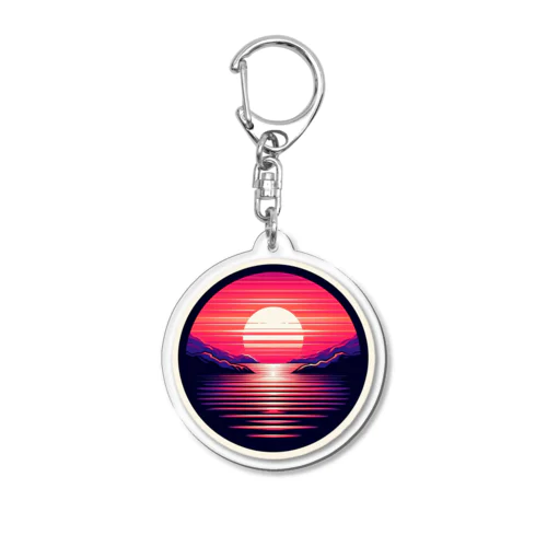 sun set アクリルキーホルダー