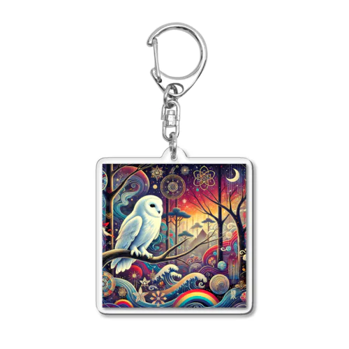 フクロウシリーズ５ Acrylic Key Chain