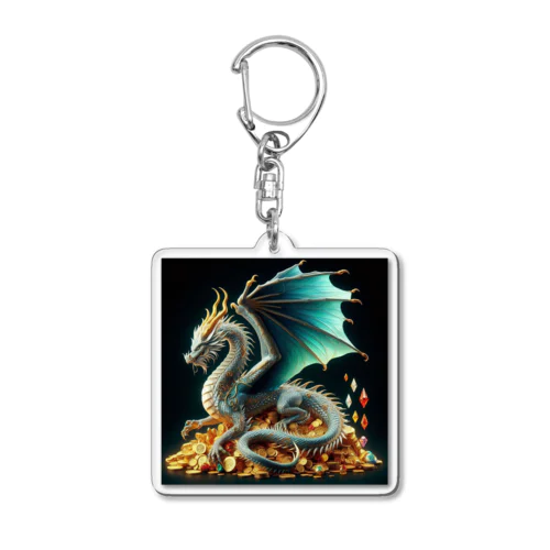 金龍 Acrylic Key Chain