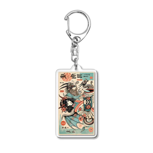 yukata_giral Acrylic Key Chain