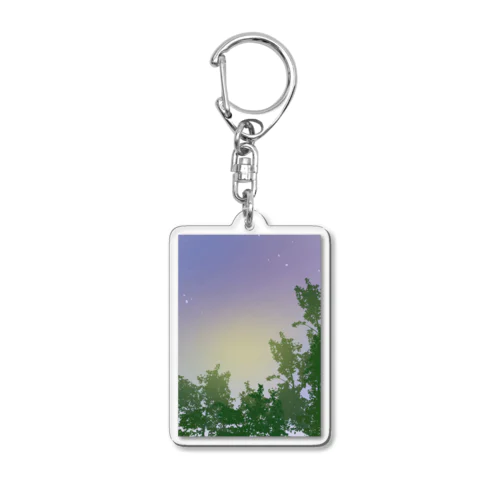 夜空 Acrylic Key Chain