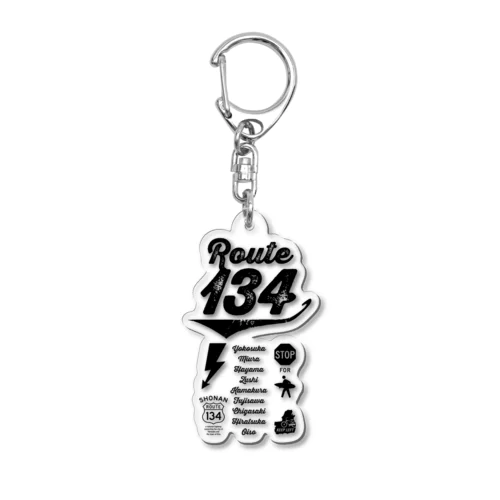 R134_No.007_01_bk Acrylic Key Chain