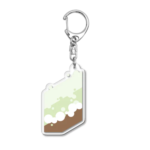 Bubble チョコとメロン味（小物） Acrylic Key Chain