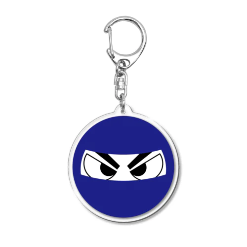 【忍び】青忍者 Acrylic Key Chain