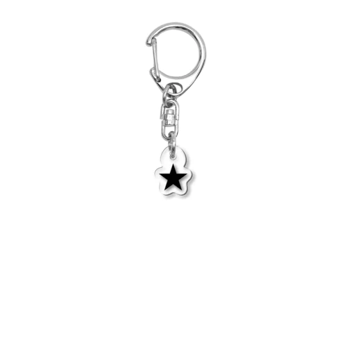 BLACK STAR REVIVAL-GTO STAR REVIVAL-(黒星・ワンスター)Tシャツ Acrylic Key Chain