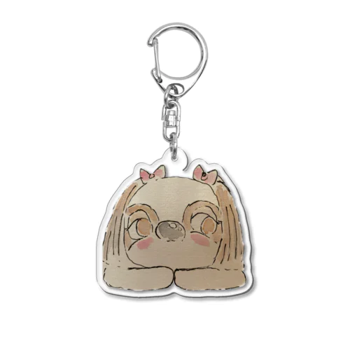 たまにわんこ Acrylic Key Chain