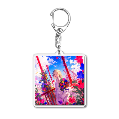 ジェットコースターの日 Acrylic Key Chain