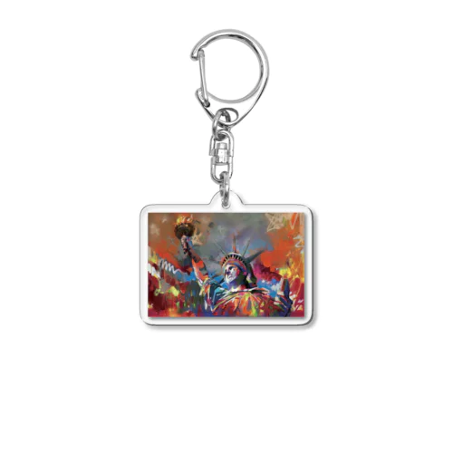 自由の女神　シリーズ１ Acrylic Key Chain