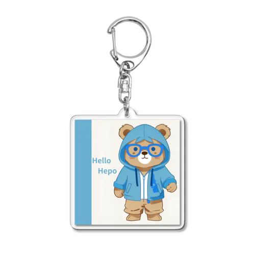 Hepo hepo SMILE Acrylic Key Chain