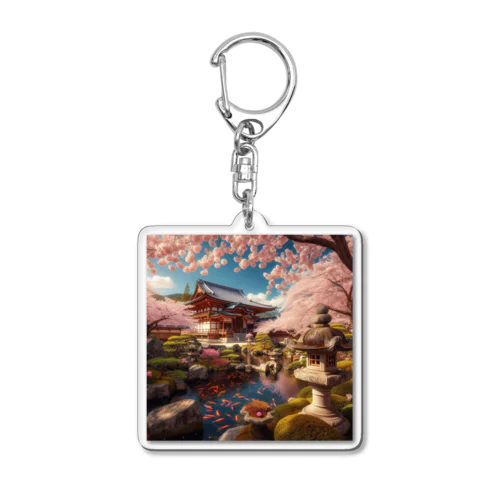 Sakura in Japan Acrylic Key Chain