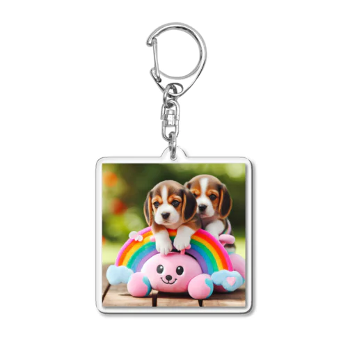 Beagle　 Acrylic Key Chain