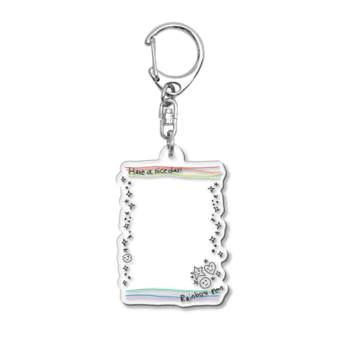 世界がかわいくみえる魔法 Acrylic Key Chain