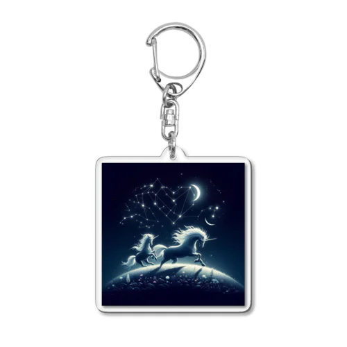 ユニコーン Acrylic Key Chain