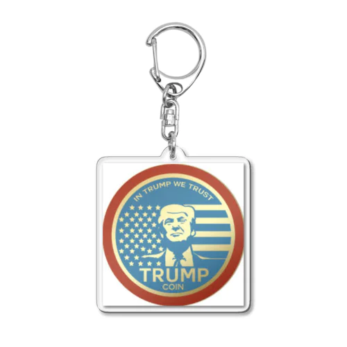 We trust 2024 Acrylic Key Chain