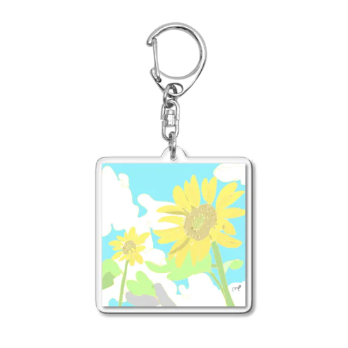 ひまわり Acrylic Key Chain