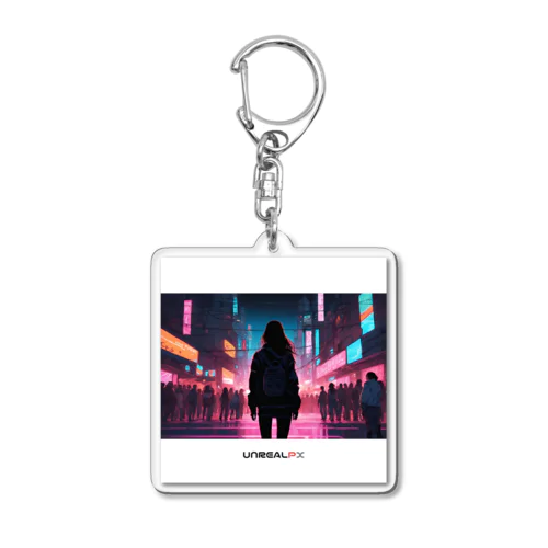 UNREALPX - CYGIRL Acrylic Key Chain