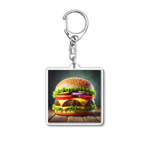 はんばーがー Acrylic Key Chain