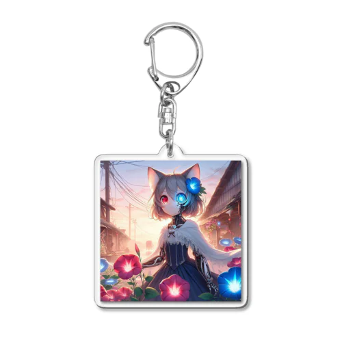 メカ猫娘XSU3657 Acrylic Key Chain